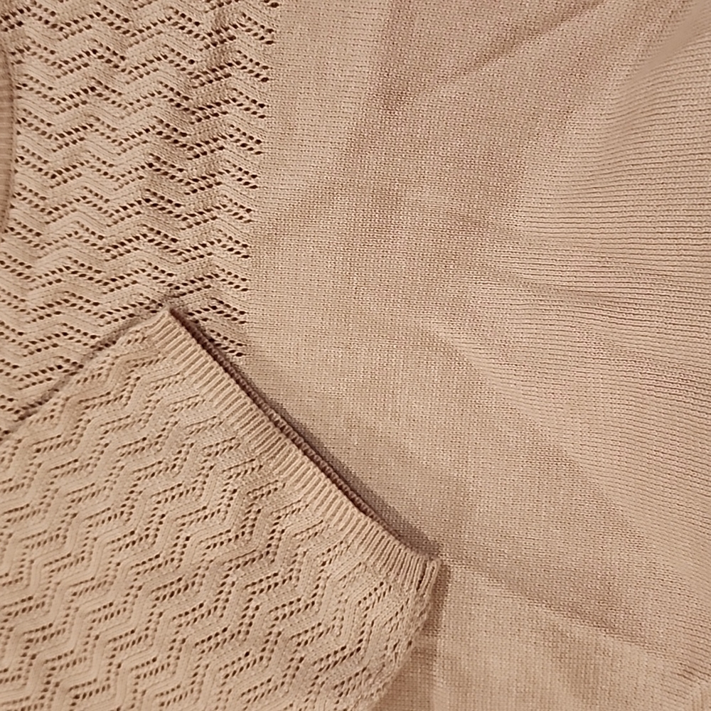 NWT JULIA JORDAN Fit & Flare Sweater Dress in Blush Size 8 - Picture 4 of 6